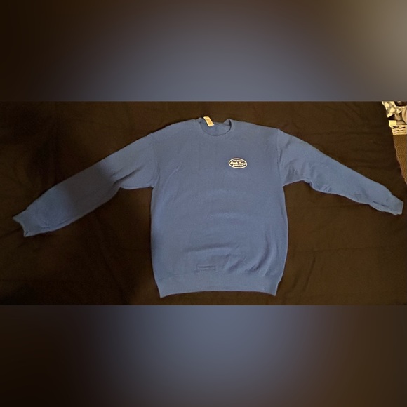 Blue Death Coast Supply blue crewneck sweatshirt - Picture 1 of 5